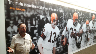 Illustration for article titled The New Browns Facility's Walls Are Full Of Fake Quotes